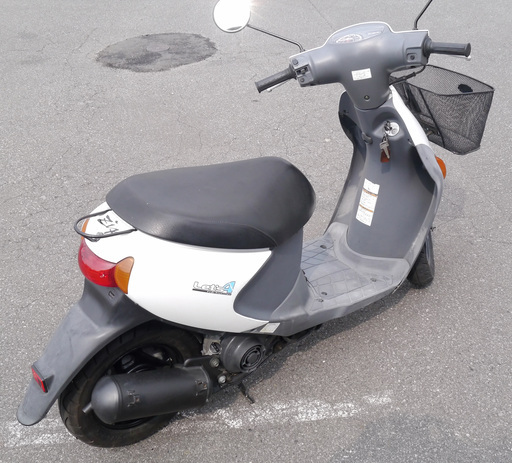 スズキ レッツ 白 原付 スクーター 原チャリ SUZUKI DIGITAL LIBRARY