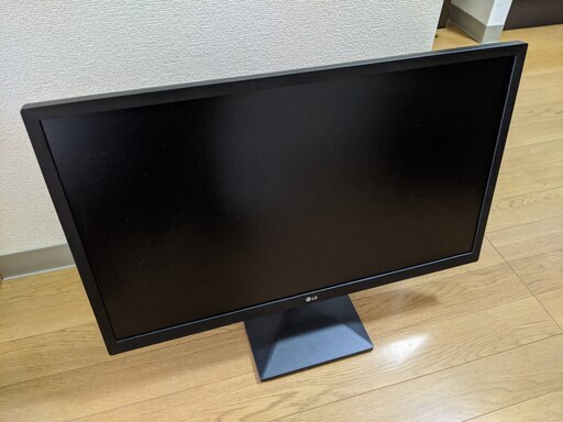 モニター ディスプレイ PC用23.8型（2019年7月製 LG）