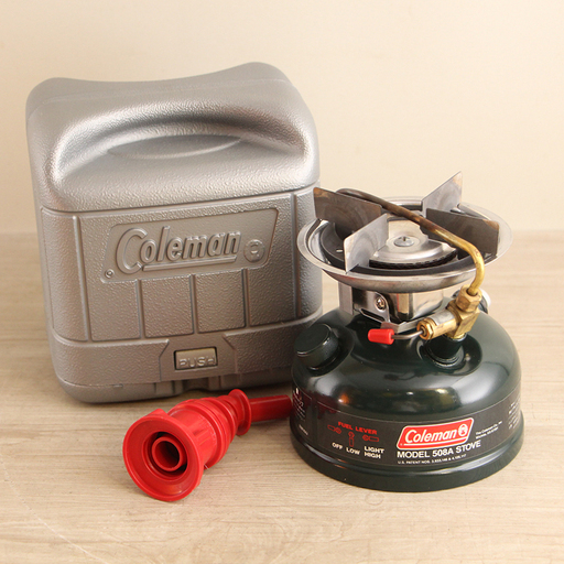Coleman シングルバーナー STOVE 508A スポーツスター　ガソリンフィラー付き(P1014wY)