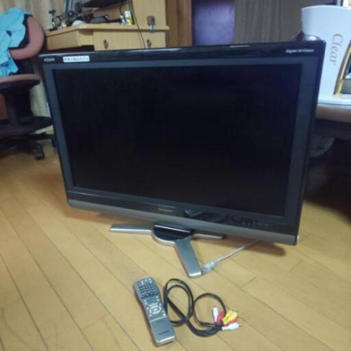 シャープAQUOS 32型液晶テレビ【直接引き取り3000円割引】