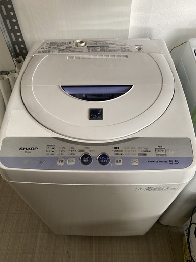 洗濯機 シャープ SHARP ES-55E6 2010年製 5.5L