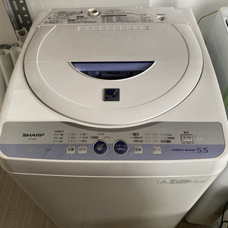 洗濯機 シャープ SHARP ES-55E6 2010年製 5.5L