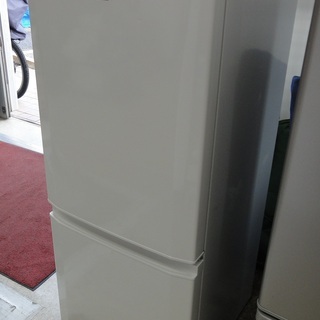 MITSUBISHI/三菱 2ドア冷蔵庫 146L MR-P15EZ-KW1 2016年製 白