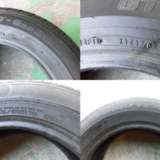 発送OKバリ山★215/60R16★グットイヤー ４本　D-16
