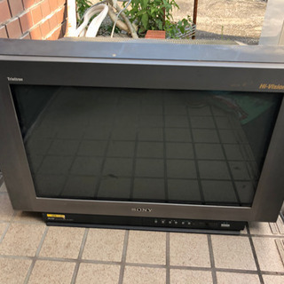 【希少品】ソニー ブラウン管テレビ SONY MUSE 28型 ...