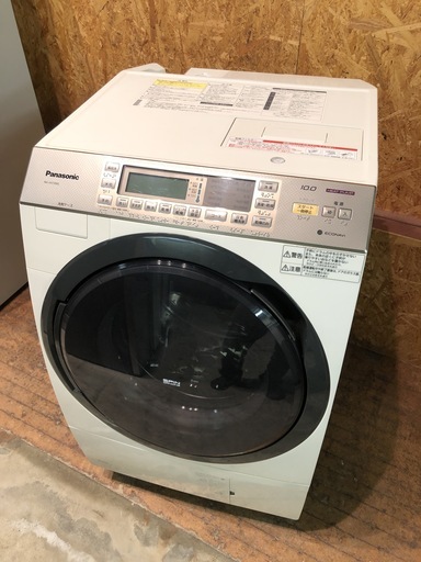 【管理KRS233】Panasonic 2014年 NA-VX7300L 10.0kg / 6.0kg ドラム洗濯乾燥機