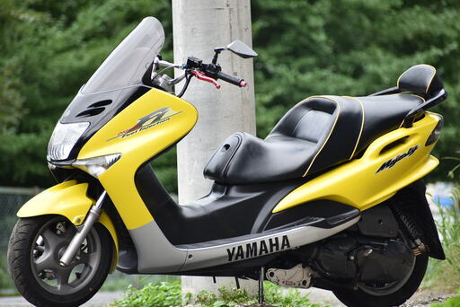 ☆YAMAHA＊マジェスティ125FI＊リアディスク化キット＊ROSSOマフラー＊バーハン＊社外シート＊WAKO’Sオイル交換済＊☆下取り全国配送も可能です☆彡