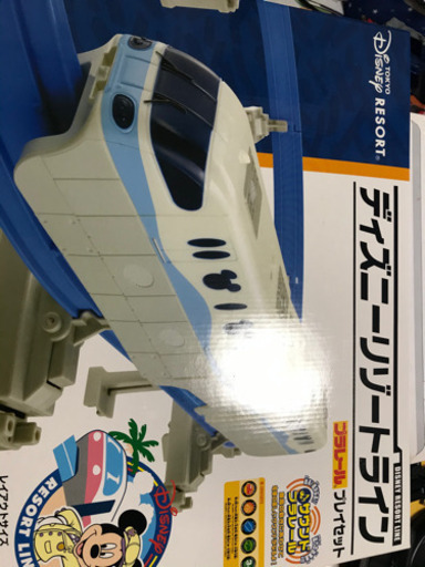 タカラトミー(TAKARA TOMY) TOMY プラレール限定車両ディズニーリゾート限定 ディズニーリゾートライン プラレールプレイセット ブルー+レールセット