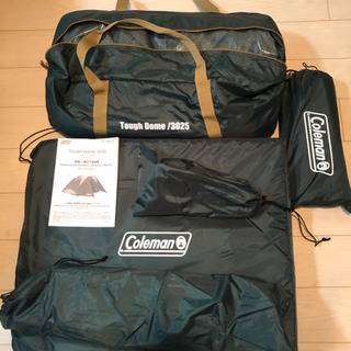 1回使用★ Coleman 3025 ドームテント コールマン