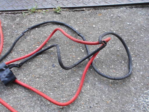 無料 差し上げます ブースターケーブル ジャンピングスタート用 バッテリー上がり対策 囲碁男 枚方公園のメンテナンス用品の中古あげます 譲ります ジモティーで不用品の処分