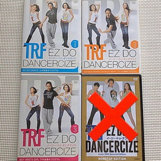 美品❣️TRF ダンササイズ　DVD ３枚セット‼️