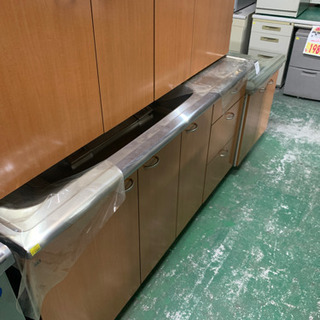 ナスステンレス 流し台 戸袋 ガス台 3点セット 未使用品 【公式通販】