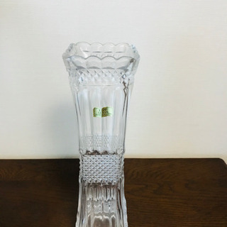 ¥0！花瓶　透明　KAMEI CRYSTAL カメイガラス　フラ...