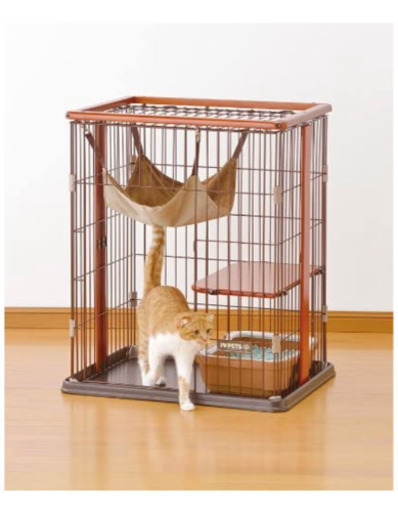 ボンビアルコン ウッドワンサークルキャット ミニ  キャットケージ  猫