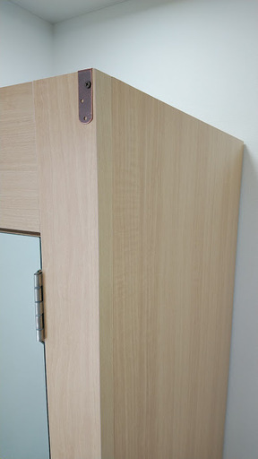 値下げ! アパレルのお店にぴったり ドアミラー型フィッティングルーム