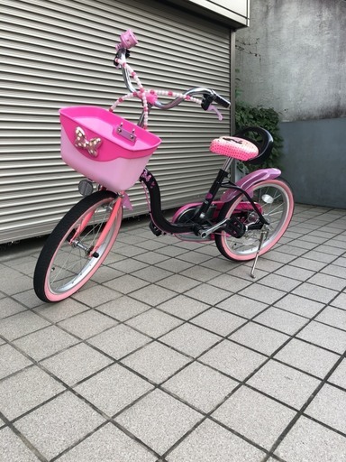 18インチ女児ミニー自転車補助輪 スタンド付き Akko 横浜のその他の中古あげます 譲ります ジモティーで不用品の処分
