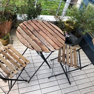 ガーデンテーブル＆チェア