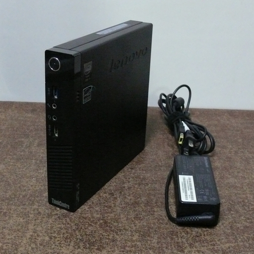 デスクトップパソコン Lenovo M73 Tiny 10AX0028JP Corei3-4130T-2.9GHz/500GB/4GB/win10