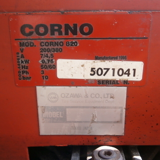 ☆中古品 タイヤチェンジャー コルノ CORNO 820 外掛け10~20インチ 