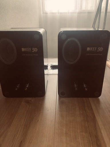超希少限定品！・音良し！モニタースピーカーペア　KEF LS50（50th Anniversary Model）