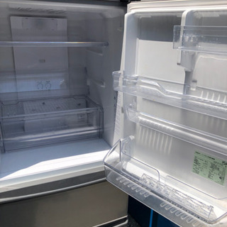 16年製 AQUA ノンフロン冷凍冷蔵庫 AQR-271F(S)