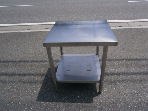 ☆中古品 マルゼン 横600×奥550×高640㎜ 業務用作業台 販売中です！☆