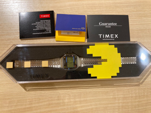 TIMEX × PAC-MAN タイメックス　パックマン　コラボモデル　シルバー