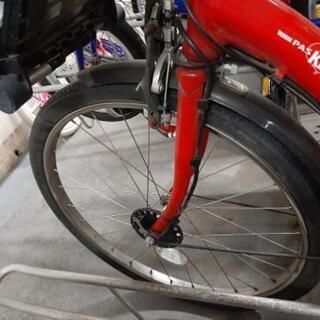子供乗せ 電動自転車 2016年 pas kiss 赤 (取引終了) YAMAHA（ヤマハ） 電動自転車 中古 子供乗せ PAS Kiss mini パス