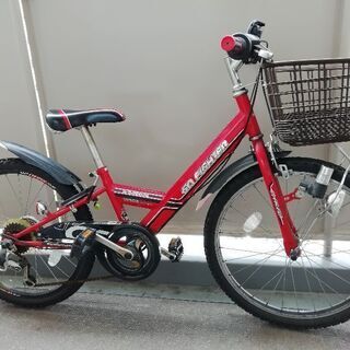 [値下げ！]ゴーファイター　22インチ　赤　子供自転車