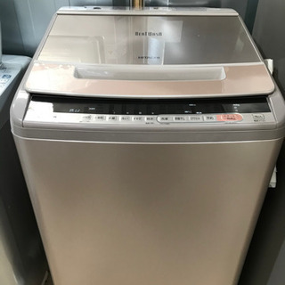美品】2018年製日立 全自動洗濯機 ビートウォッシュ 洗濯容量10kg 本体