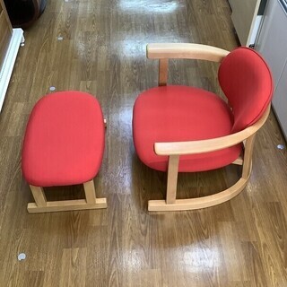 無限工房 かに座PLUS チェアとスツールセット 【トレファク 川越店】