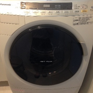掲載最終:ドラム式洗濯機 乾燥機能付き パナソニック製
