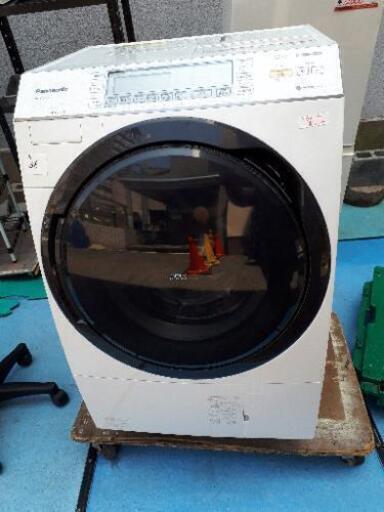 ☆中古 2015年製！ Panasonic　ドラム式電気洗濯乾燥機　10kg/6kg　NA-VX7500L　￥53,000！！