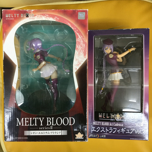 メルティブラッド フィギュア2体