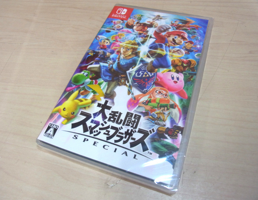 新品 Nintendo Switch/任天堂 スイッチ ソフト 大乱闘 スマッシュブラザーズ スペシャル
