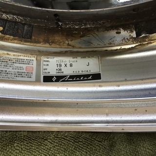 19インチ　アミスタット・グレイス