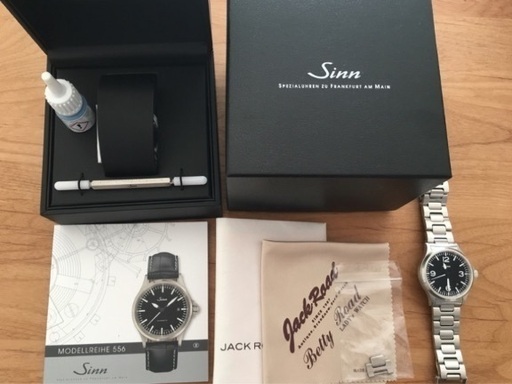 sinnジン 556A 中古 美品 ブラック 腕時計