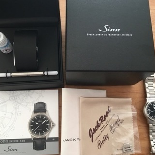 sinnジン 556A 中古 美品 ブラック 腕時計