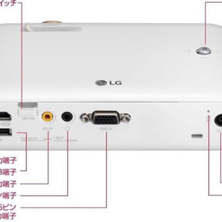 早い者勝ち➍】モバイル’プロジェクターLG/PH550g