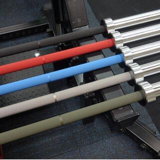 オリンピックシャフト　GYMWAY（ジムウェイ）セラコートパワーバー220cm