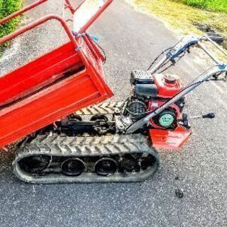 値引き交渉大歓迎   筑水キャニコム　BFP402　手動式ダンプ　クローラー運搬車 値引き交渉大歓迎 筑水キャニコム BFP402 手動式ダンプ クローラー運搬車