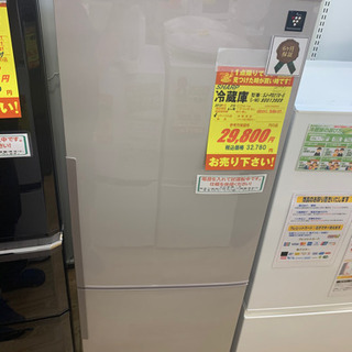 SHARP製☆270L2ドア冷蔵庫☆6ヵ月間保証付き☆近隣配送可能 - 冷蔵庫 