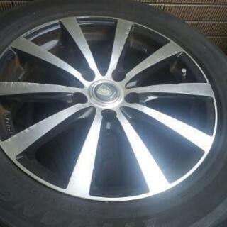 バリ山使用わずかのタイヤ&ホイール