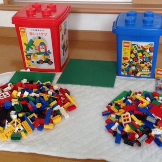 LEGO★レゴ★赤いバケツと青いバケツ 基本セット★幼児知育玩具