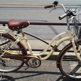 ◇リユース・リサイクル自転車・サカモトテクノ・パープルタウン・27