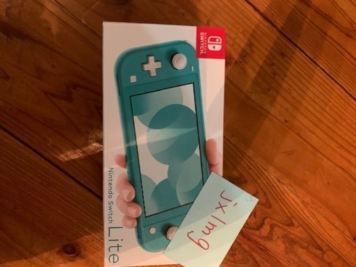【引渡し予定】【受付中止】任天堂switch lite ターコイズ【新品】