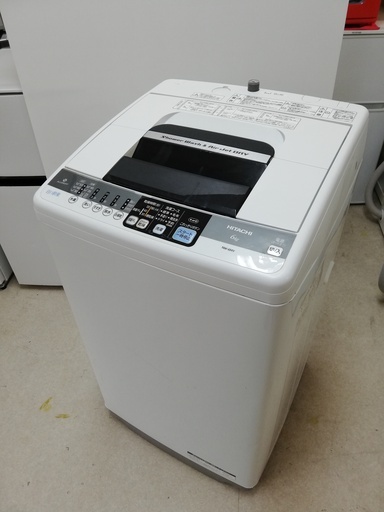 ☆動作品 清掃済み☆日立 全自動洗濯機 6.0キロ 2013年製 都内近郊送料無料
