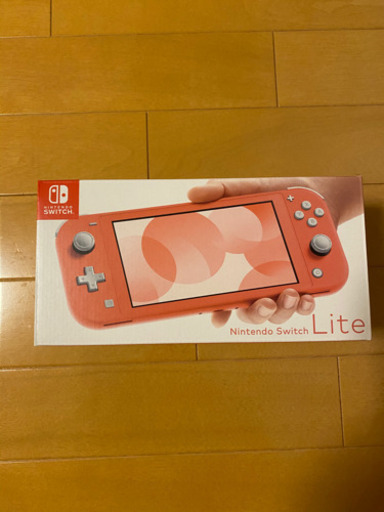 (お取引中)スイッチ　ライト「コーラル」新品、未開封　Switch  lite