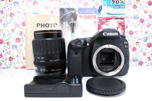 ☆全国発送対応☆Wi-Fi搭載！Canon EOS 80D レンズセット☆