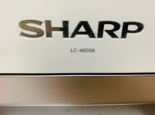 SHARP テレビ　ホワイト②